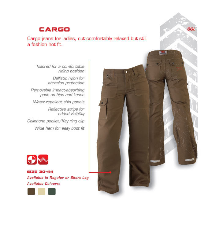 XKulcha Ladies Cargo-Cammo Biker Pants